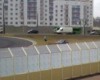 В Минске водитель «поскользнулся» на свежеуложенном асфальте и улетел в кювет