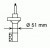 Амортизатор газовый прав задн