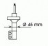 Амортизатор газовый прав задн NISSAN: SUNNY III 90-95, SUNNY III Hatchback 90-95, SUNNY III Liftback 90-95 KYB