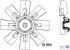 Вентилятор IVECO: TurboStar 190-36/190-36 P/190-36 T 84-93 HELLA
