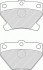 Колодки тормозные дисковые задн TOYOTA: CELICA 99-, COROLLA 02-, COROLLA Verso 02-04, COROLLA Wagon 00-02, COROLLA седан 02-, COROLLA универсал 02-, PRIUS хечбэк 03-, PRIUS седан 00-04, YARIS 99-, YARIS VERSO 99- PATRON