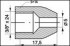 Штуцер WPP-110 3/8X24, L=17.5MM, S=14, D=5MM УНИВЕРСАЛЬНЫЙ WP