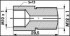 Редукция WPP-129 M10X1.0/M12X1.0, L=29.5MM, S=13 РЕДУКЦИОННЫЙ WP