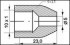 Штуцер WPP-110X M10X1.0, L=23MM, S=15, D=5MM УНИВЕРСАЛЬНЫЙ WP