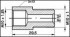 Редукция WPP-137 M10X1.25/M10X1.0, L=29.5MM, S=13 РЕДУКЦИОННЫЙ WP