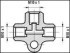 Тройник WPP-126 M10X1.0-M10X1.0-M10X1.0 УНИВЕРСАЛЬНЫЙ WP