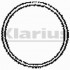 Фитинг глушителя FIAT: PUNTO 99-,  HONDA: HR-V 99-,  NISSAN: ALMERA TINO 00-, PRIMERA 96-01, PRIMERA Hatchback 99-02, PRIMERA Traveller 99-01 TESH