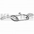 Глушитель CITROEN: EVASION 94-02,  FIAT: ULYSSE 94-02,  LANCIA: ZETA 95-02,  PEUGEOT: 806 94-02 TESH