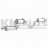 Глушитель DAIHATSU: CUORE IV 95-96, CUORE V 96-98, MOVE 96- TESH