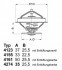 Термостат (с прокладкой) AUDI: A4 95-00, A4 00-04, A4 Avant 95-01, A4 Avant 01-04, A4 кабрио 02-, A6 97-05, A6 Avant 97-05  SKODA: SUPERB 02-  VW: PASSAT 96-00, PASSAT 00-05, PASSAT Variant 97-00, PASSAT Variant 00-05 WAHLER