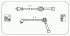 Комплект проводов зажигания KIA: CARENS I 00-02, MENTOR 95-97, MENTOR седан 93-97, SEPHIA 95-97, SEPHIA 97-01, SEPHIA седан 93-97, SHUMA 97-01, SHUMA седан 96-01 JANMOR