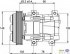 Компрессор FORD: COUGAR (EC_) 2.0 16V 98-01, MONDEO I (GBP) 1.6 i 16V/1.8 i 16V/1.8 i 16V 4x4/2.0 i 16V/2.0 i 16V 4x4 93-96, MONDEO I Clipper (BNP) 1.6 i 16V/1.8 i 16V/1.8 i 16V 4x4/2.0 i 16V/2.0 i 16V 4x4 93-96, MONDEO I седан (GBP) 1.6 i 16V/1.8 i 16V/2.0 i 1 HELLA