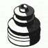 Пыльник ШРУСа наружн к-кт FIAT: 127 71-86, DUNA 87-91, FIORINO 80-88, FIORINO Pick up 88-01, FIORINO фургон 88-01, UNO 83-00 ERT