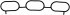 Прокладка коллектора Opel Agila, Suzuki Alto 1.0i 07> GLASER