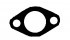 Прокладка коллектора Renault Clio 1.0/1.2 D7D/F 95> Ex (2) GLASER
