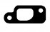 Прокладка коллектора Ford Escort 1.0/1.3 OHV 88> Ex (4) REINZ