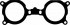 Прокладка коллектора Subaru Forester/Legacy 2.5i 98> (x2) REINZ