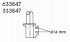 Амортизатор газовый передн RENAULT: RAPID фургон 86-98 KYB