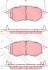 Колодки тормозные дисковые передн SUBARU: LEGACY IV 03-, LEGACY IV универсал 03-, OUTBACK 03-, TRIBECA 05- KONSTEIN