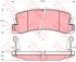 Колодки тормозные дисковые задн LEXUS: ES 91-97, ES 96-01, RX 00-03,  TOYOTA: AVENSIS 99-03, AVENSIS Liftback 99-03, AVENSIS Station Wagon 99-03, CALDINA 92-01, CAMRY 91-97, CAMRY 96-01, CAMRY 86-91, CAMRY 01-, CAMRY Station Wagon 92-96, CAMRY Station Wagon 86-91, CAMRY универсал 9 KONSTEIN