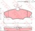 Колодки тормозные дисковые передн PEUGEOT: 406 95-04, 406 Break 96-04 KONSTEIN