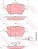 Колодки тормозные дисковые передн AUDI: A3 03-, A3 Sportback 04-, TT 06-, TT Roadster 07-,  SEAT: ALTEA 04-, LEON 05-, TOLEDO III 04-,  SKODA: OCTAVIA 04-, OCTAVIA Combi 04-,  VW: CADDY III универсал 04-, CADDY III фургон 04-, EOS 06-, GOLF V 03-, GOLF V PLUS 05-, GOLF V Variant 07-, KONSTEIN