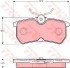 Колодки тормозные дисковые задн FORD: FIESTA V 05-, FOCUS 98-04, FOCUS седан 99-04, FOCUS универсал 99-04 KONSTEIN