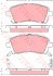 Колодки тормозные дисковые передн SUBARU: FORESTER 97-02, IMPREZA 94-00, IMPREZA 00-, IMPREZA купе 95-00, IMPREZA универсал 00-, IMPREZA универсал 94-00, LEGACY II 96-99, LEGACY II универсал 94-98, LEGACY III 98-03, LEGACY III универсал 98-03, OUTBACK 00-03 KONSTEIN