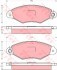 Колодки тормозные дисковые передн CITROEN: XSARA 97-05, XSARA купе 98-05,  RENAULT: KANGOO 98-, KANGOO Express 98- KONSTEIN