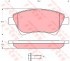 Колодки тормозные дисковые передн RENAULT: GRAND SC?NIC 05-, KANGOO 00-, KANGOO Express 01-, MEGANE Cabriolet 02-, MEGANE II 02-, MEGANE II Coup?-Cabriolet 03-, SC?NIC II 03- KONSTEIN