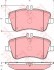 Колодки тормозные дисковые передн MERCEDES-BENZ: C CLASS T-Model 07-, C-CLASS 00-, C-CLASS T-Model 01-, C-CLASS купе 01-, C-CLASS универсал 00-01, CLK 02-, CLK кабрио 03-, SLK 04- KONSTEIN