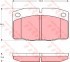 Колодки тормозные дисковые передн OPEL: ASCONA B 75-81, ASCONA C 81-88, ASCONA C хечбэк 81-88, CORSA A TR 82-93, CORSA A хечбэк 82-93, CORSA A фургон 86-90, KADETT D 79-84, KADETT D 79-84, KADETT D универсал 79-84, KADETT E 84-91, KADETT E Combo 86-94, KADETT E хечбэк 84-91, KADETT E KONSTEIN