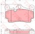 Колодки тормозные дисковые задн AUDI: Q7 06-,  PORSCHE: CAYENNE 02-,  VW: TOUAREG 02- KONSTEIN