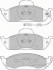 Колодки тормозные дисковые передн MERCEDES-BENZ: M-CLASS 98-05 PATRON