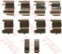 Пружинки тормозных колодок MAZDA: CX-7  06 -, MPV II  99 - TRW