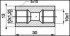 Переходник WPP-123 M10X1.25/M10X1.0, L=30MM, S=13 УНИВЕРСАЛЬНЫЙ WP