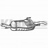 Глушитель OPEL: ZAFIRA 99-05 TESH