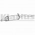 Глушитель VW: SHARAN 95-00 TESH