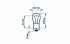 Лампочка для грузовых автомобилей (10шт в упаковке) 24V 15W BA15s NARVA