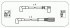Комплект проводов зажигания CHEVROLET: TRUCK G/S.T SERIES 4.3 92-96  OLDSMOBIL: BRAVADA 4.3 92-94 JANMOR