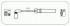 Комплект проводов зажигания CHEVROLET: AVEO 1.4/1.5 16V 05-, REZZO 1.6 16V 05- JANMOR