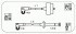 Комплект проводов зажигания ALFA ROMEO: 75 85-92, SZ 88-94 JANMOR